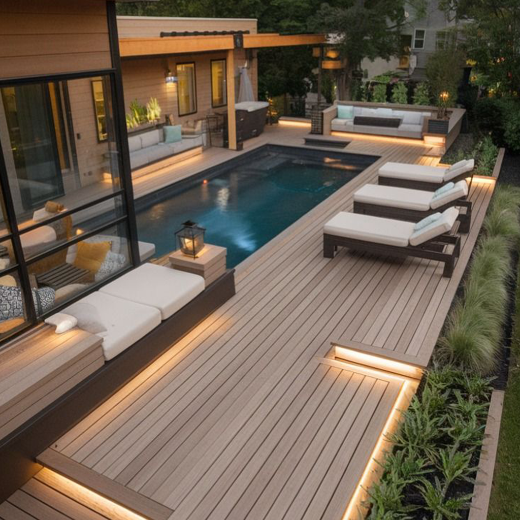 Soluções WPC comerciais e hoteleiras: elevando os padrões arquitetônicos no Kuwait