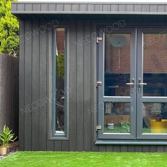 Soluções duráveis ​​de revestimento de parede WPC para design exterior moderno