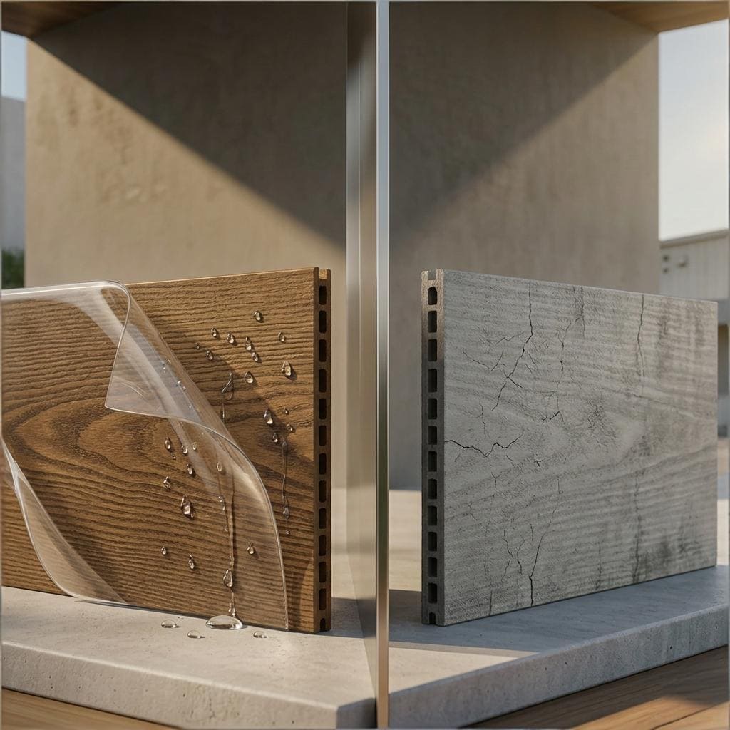 Quebrando o ciclo de desvanecimento de 10 anos: Por que os arquitetos estão mudando do WPC padrão para a blindagem Necowood® ASA