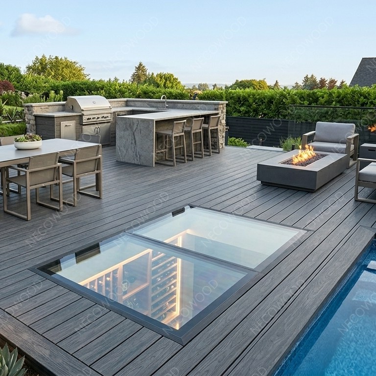 Além da durabilidade: Necowood lança WPC de coextrusão de proteção 360° de última geração para 2026