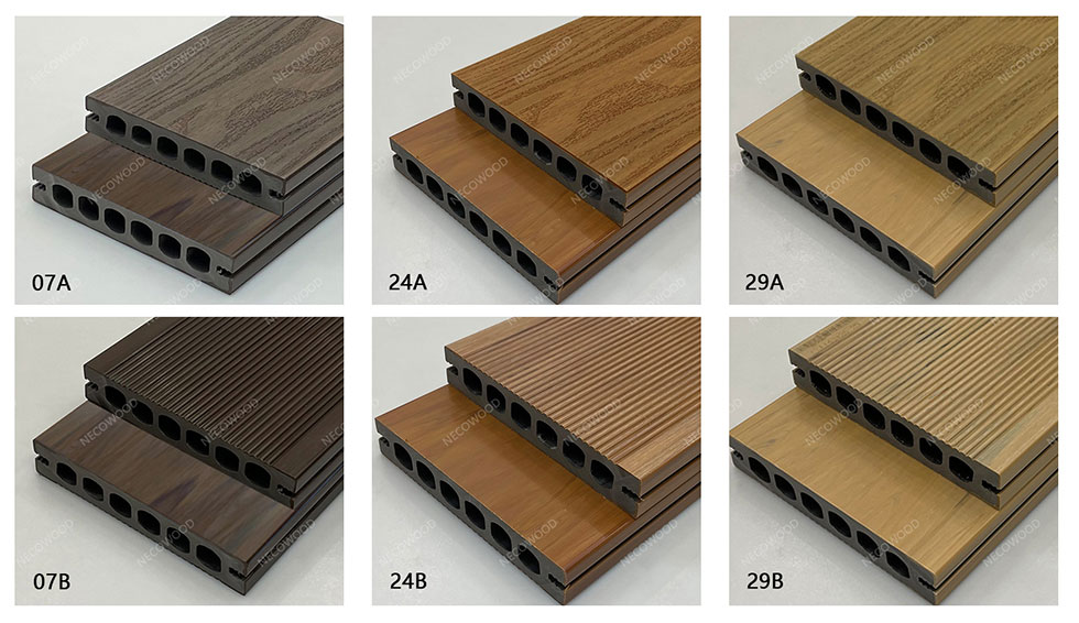 Outdoor Anti-Slip Decking Boards Swimming Pool