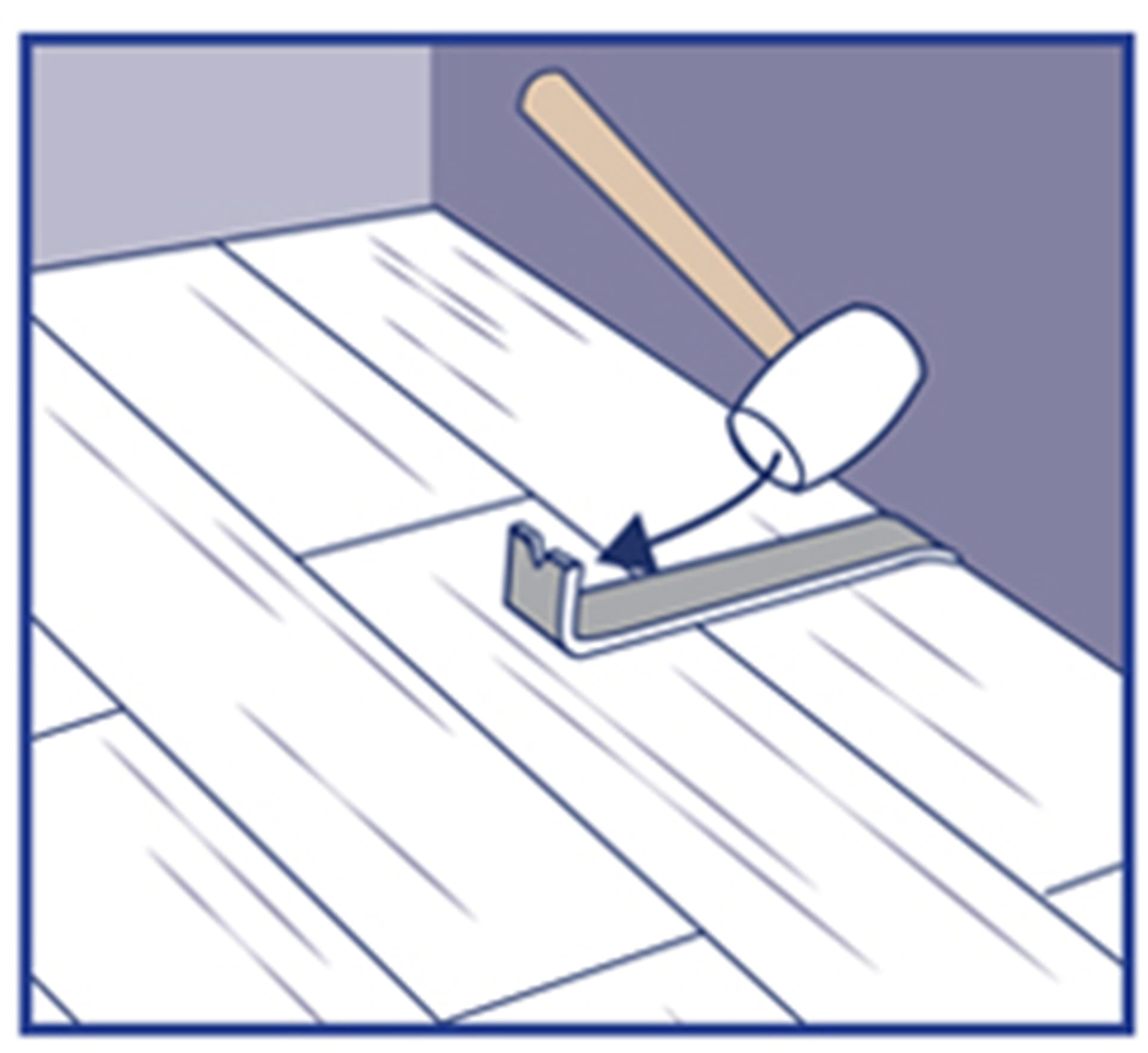 Step 9: Final row finish