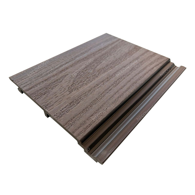 Necowood ASA-18 curved wall cladding