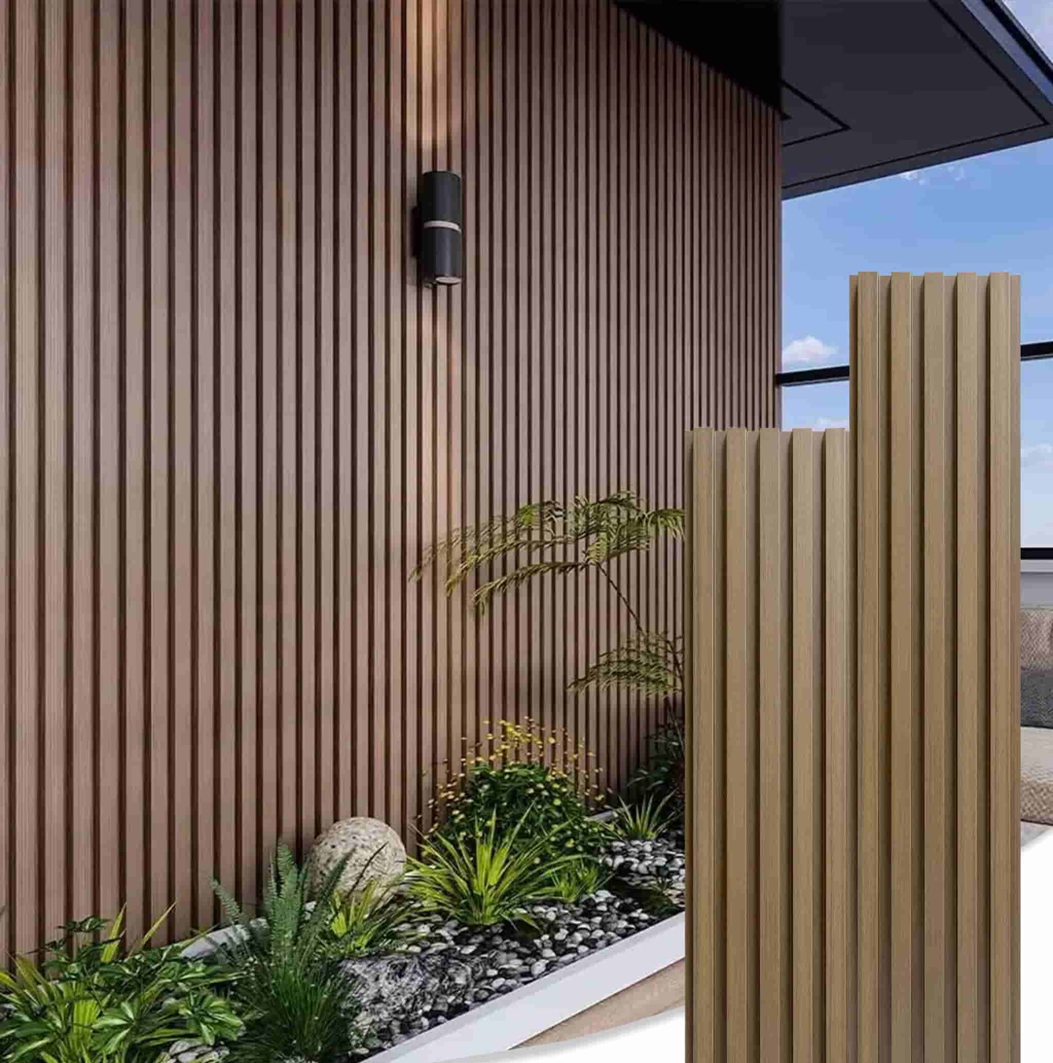Painéis resistentes a UV para revestimento de parede Necowood ASA