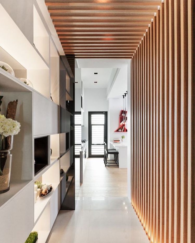 Tubo quadrado interior Necowood WPC ecológico