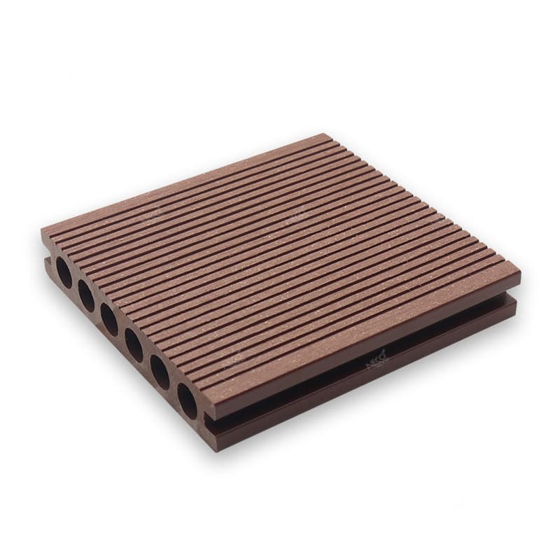 Deck composto de furo redondo WPC externo