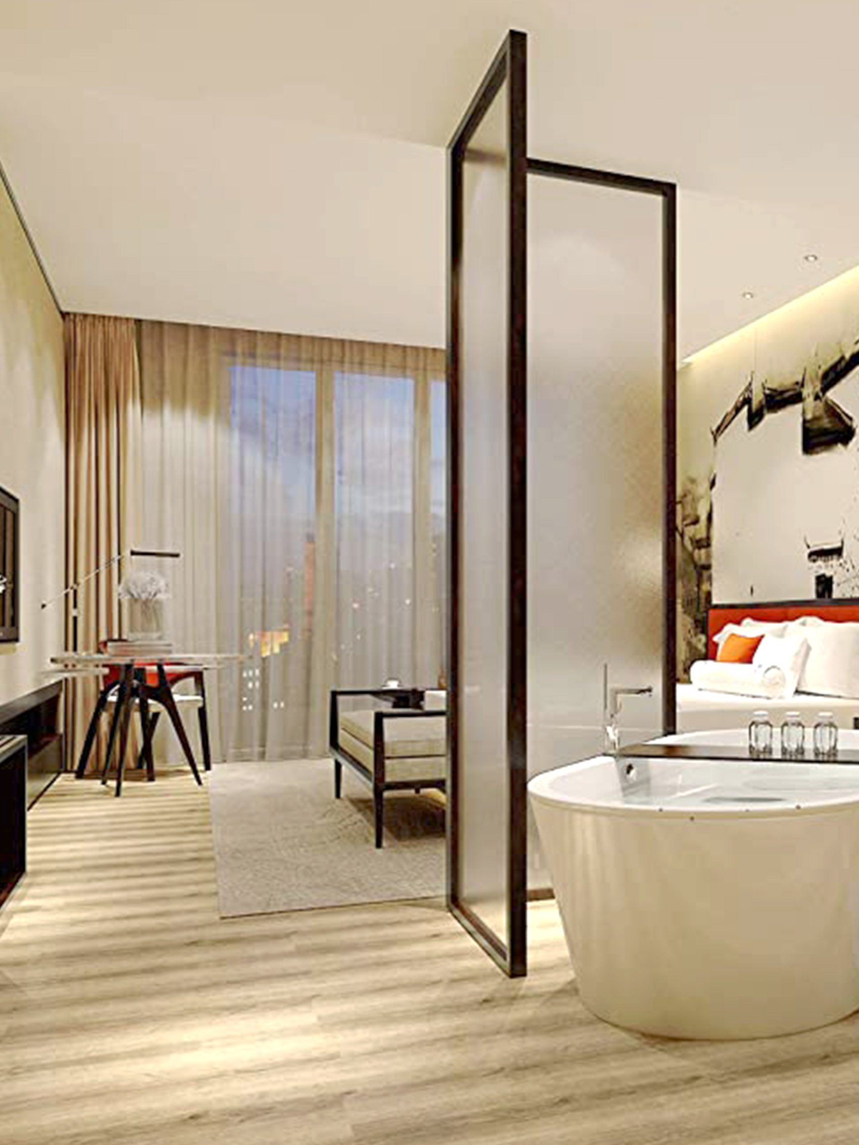 Aplicação multifuncional de piso SPC Lock